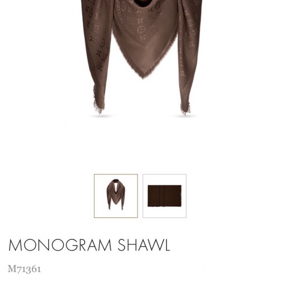 Louis Vuitton Authentic Monogram Shawl - Picture 10 of 10